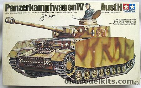 Tamiya 1/35 Panzerkampfwagen IV Ausf. H, 35054 plastic model kit